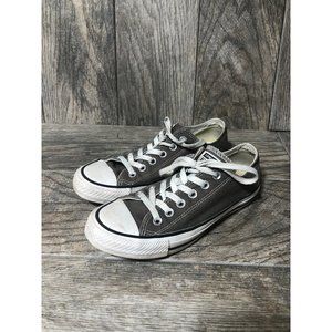 Converse Low Top Gray Lace Up Sneakers Men's Size 5 / Women's 7